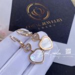 Chopard Happy Hearts Earrings, Ethical Rose Gold, Diamonds, Mother Of Pearl 837482 5310 (3)