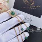 Piaget Possession Rose Gold Malachite Diamond Pendant G33pe300 (10)