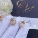 Piaget Rose Gold Diamond Single Earring G38p6a00 (4)