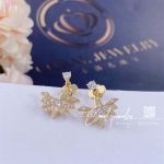 Piaget Sunlight Yellow Gold Diamond Earrings G38r0900 (1)