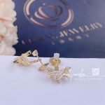 Piaget Sunlight Yellow Gold Diamond Earrings G38r0900 (2)