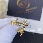 Tiffany Paloma Picasso® Olive Leaf Bypass Ring In Yellow Gold (6)