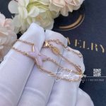 Chaumet Jeux De Liens Bracelet Rose Gold, Pink Opal, Diamond 083052 (5)