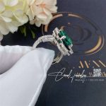 Chaumet Labyrinthe Ring White Gold, Emerald With Onyx And Diamonds (12)