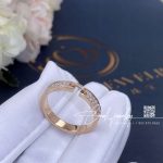 Chaumet Liens Évidence Wedding Band Rose Gold, Diamonds, 3.4mm 083605 (4)