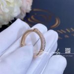 Chaumet Liens Évidence Wedding Band Rose Gold, Diamonds, 3.4mm 083605 (7)