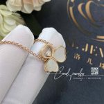 Chopard Happy Hearts Rose Gold Pearl Diamond Pendant 81a083 5311 (5)