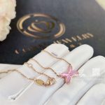 Chaumet Jeux De Liens Pendant Rose Gold, Pink Opal, Diamond 082996 (5)