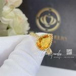 Boucheron Serpent Bohème Couleur Yellow Gold Citrine Ring Jrg02702 (3)