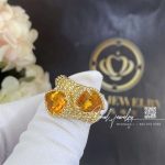 Boucheron Serpent Bohème Couleur Yellow Gold Citrine Ring Jrg02796 (3)