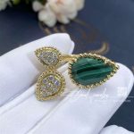 Boucheron Serpent Bohème Ring, 3 Motifs Malachite Jrg03026 (4)