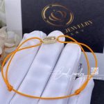 Messika Move Uno Bracelet With Orange Cord 13289 Yg (5)