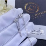 Messika Joy Cœur 0.15 Carat Single Diamond Chain Earring White Gold 11557 Wg (7)