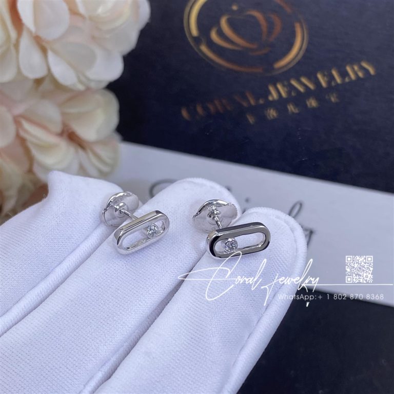 Messika Move Uno Stud Earrings White Gold Diamond Earrings 12305 Wg (1)