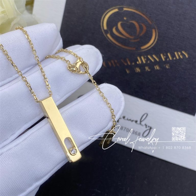 Messika My First Diamond Yellow Gold Diamond Necklace 07498 Yg (2)