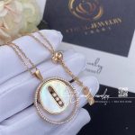 Messika White Mother Of Pearl Lucky Move Mm Pink Gold Diamond Necklace 10834 Pg (6)