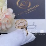 Messika Lucky Move Rose Gold Ring With Diamonds 07534 Pg (3)