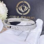 Messika Move Joaillerie Pavé Bangle White Gold Diamond Bracelet 04699 Wg (2)