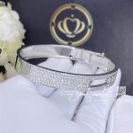 Messika Move Joaillerie Pavé Bangle White Gold Diamond Bracelet 04699 Wg (3)