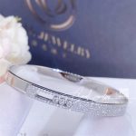 Messika Move Noa Bangle Pm Pavé White Gold Diamond Bracelet 10093 Wg (6)