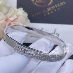 Messika Move Noa Pavé Bangle White Gold Diamond Bracelet 06371 Wg (3)