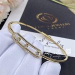 Messika Move Pavé Thin Yellow Gold Diamond Bracelet 05032 Yg (4)