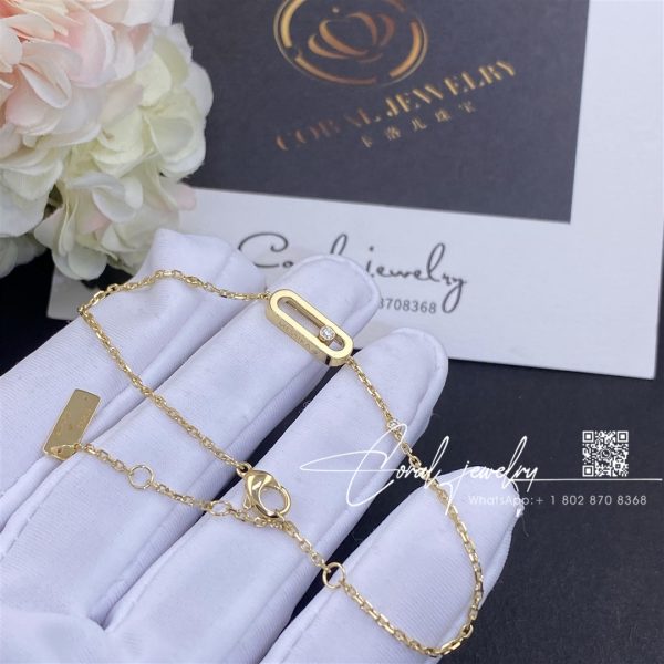 Messika Move Uno Bracelet Yellow Gold Diamond Bracelet 10051 Yg (4)