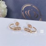 Messika Move Uno Mini Hoops Pink Gold Diamond Earrings 10050 Pg (3)