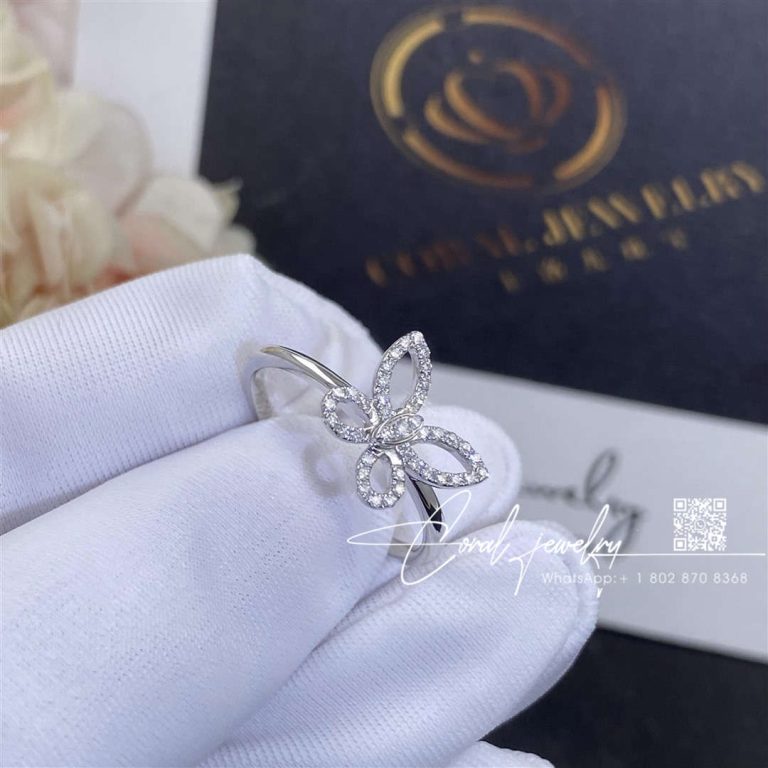 Graff Mini Butterfly Silhouette Diamond Ring Rgr908 (1)