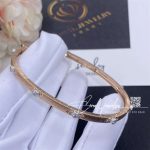 Buccellati Macri Classica Bracelet In Pink And White Gold Set With Diamonds (5)