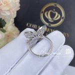 Graff Pavé Butterfly Diamond Ring White Gold (3)