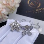 Graff Pavé Butterfly Diamond Small Stud Earrings (6)