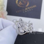 Graff Wild Flower Double Diamond Ring White Gold Rgr842 (3)