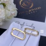 Roberto Coin Diamond Square Hoop Earrings In 18k White Gold (4)