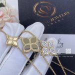 Roberto Coin Princess Flower 18ct Yellow Gold 0.45ct Diamond Necklace Adr777cl0650 Yw (4)