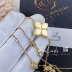 Roberto Coin Princess Flower 18ct Yellow Gold 0.45ct Diamond Necklace Adr777cl0650 Yw (7)