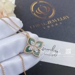 Roberto Coin Princess Flower Pendant With Diamonds And Malachite 20mm (4)