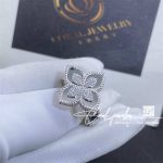 Roberto Coin Rose Gold White Diamonds Princess Flower Ring – 2m (1)