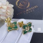 Roberto Coin Venetian Princess Earrings With Diamonds And Malachite (3)