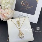 Marli Cleo Midi Rev Luxe Full Diamond Pendant In Yellow Gold Cleo N40 (1)