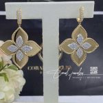 Roberto Coin Princess Flower Earrings With Diamonds (8)