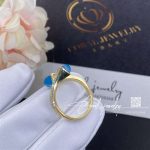 Marli Cleo Diamond Midi Ring In Yellow Gold Sea Blue Chalcedony Cleo R47 (4)