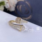 Marli Cleo Diamond Slim Ring In Yellow Gold Chalcedony Cleo R1 (3)