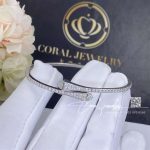 Marli Cleo Diamond Slim Slip On Bracelet In White Gold White Moon Stone (1)