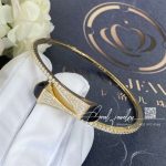 Marli Cleo Diamond Slip On Bracelet In Yellow Gold Black Onyx Cleo B3 (1)