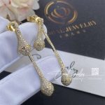 Marli Cleo Full Diamond Drop Earrings In Yellow Gold (8)