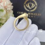 Marli Cleo Full Diamond Midi Slim Ring In Yellow Gold Cleo – R48 (5)