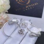 Marli Cleo Full Diamond Small Hoop Earrings In White Gold Cleo E14 (7)