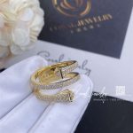 Marli Cleo Full Diamond Twist Ring In Yellow Gold Cleo R14 (1)