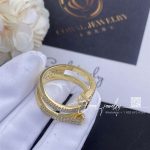 Marli Cleo Full Diamond Twist Ring In Yellow Gold Cleo R14 (2)